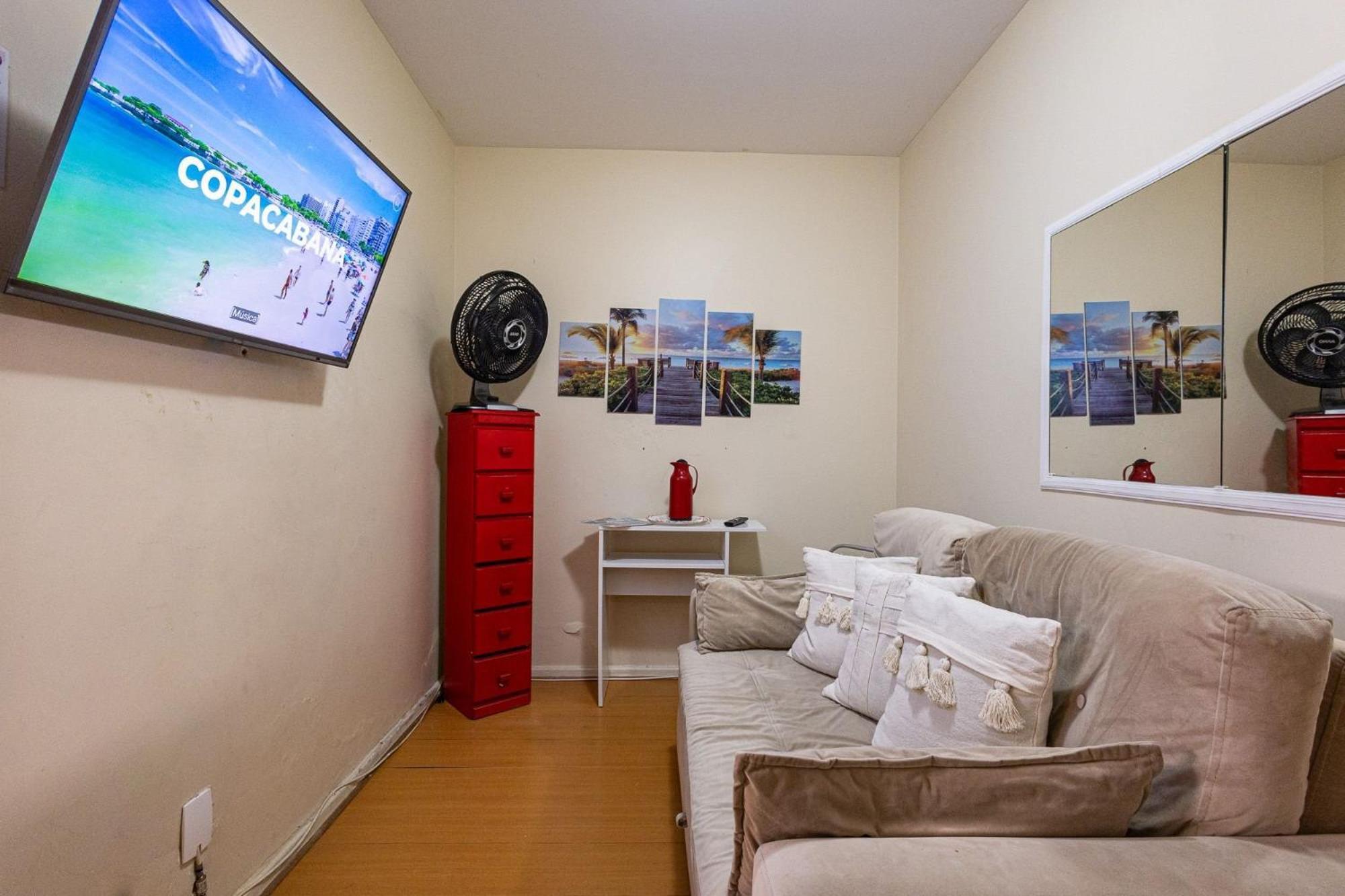 Apartamento Copacabana 200M Da Praia - Wifi Gratis - Cp5 Rio de Janeiro Zewnętrze zdjęcie