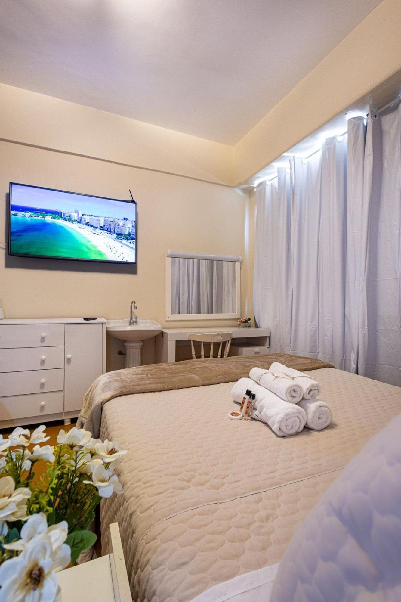 Apartamento Copacabana 200M Da Praia - Wifi Gratis - Cp5 Rio de Janeiro Zewnętrze zdjęcie