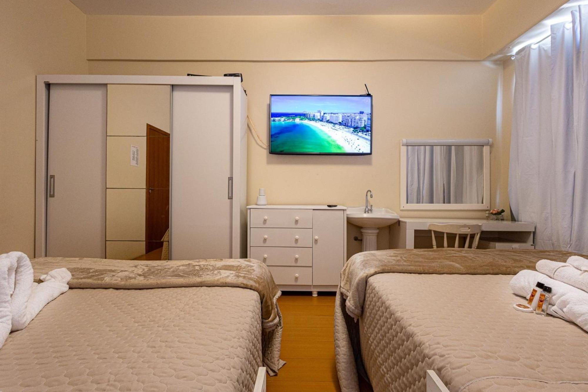 Apartamento Copacabana 200M Da Praia - Wifi Gratis - Cp5 Rio de Janeiro Zewnętrze zdjęcie